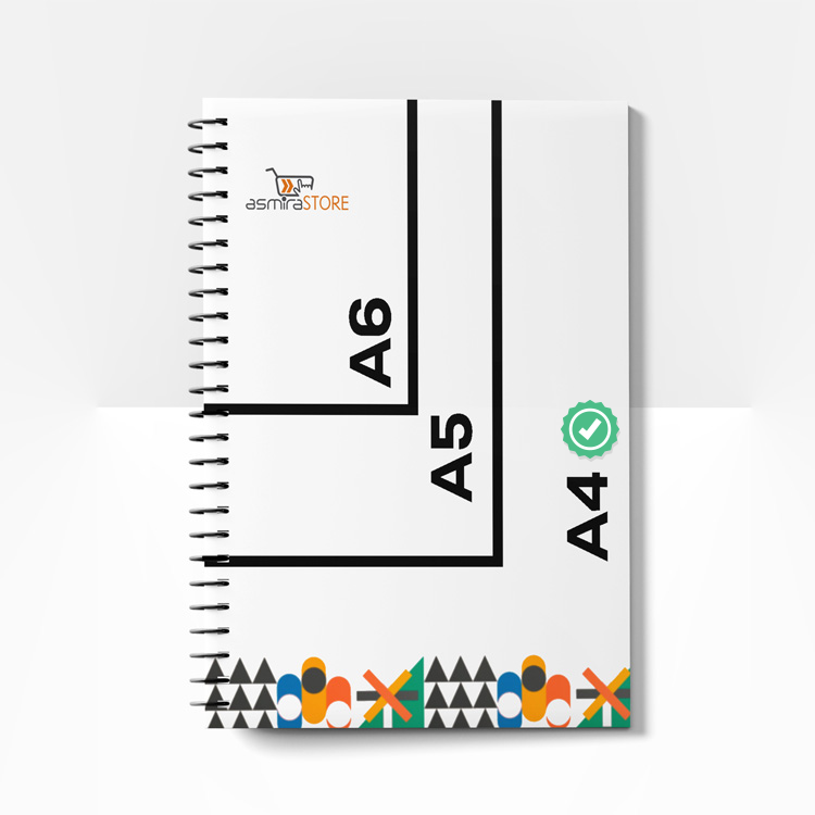 A4 Yandan Spiralli Notebook